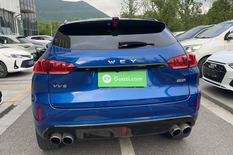 Used Wey VV5 2019 Upgraded Model 2.0T Two-Wheel Drive Flagship Version China V Standard Rear
