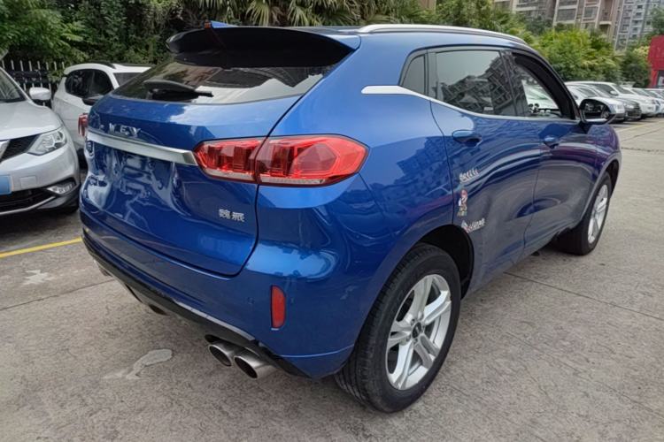 Used Wey VV5 2019 1.5T Two-Wheel Drive Color Pioneer Rear Right 45 Deg