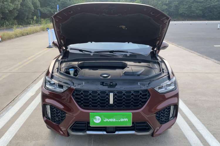 Used Wey VV5 2019 Upgraded Model 2.0T Two-Wheel Drive Flagship Version China V Standard Engine Bay