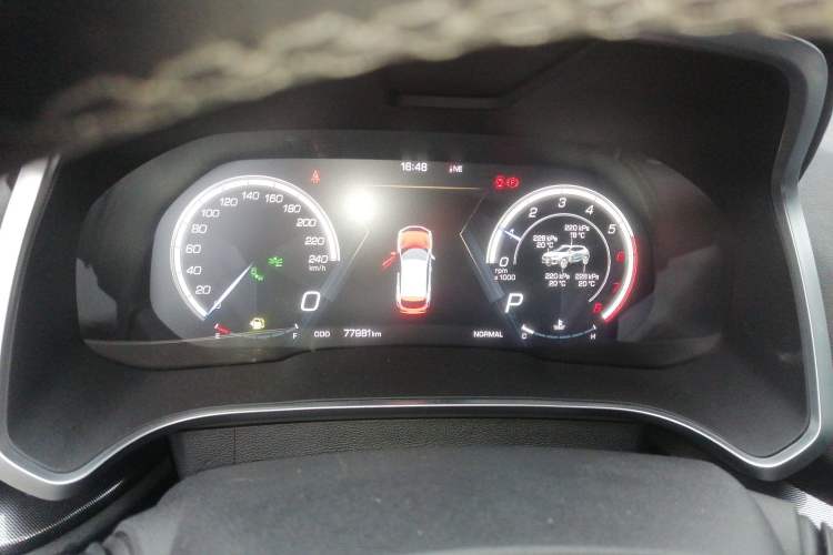 Used Wey VV5 2019 Upgraded Model 2.0T Two-Wheel Drive Flagship Version China V Standard Instrument Cluster