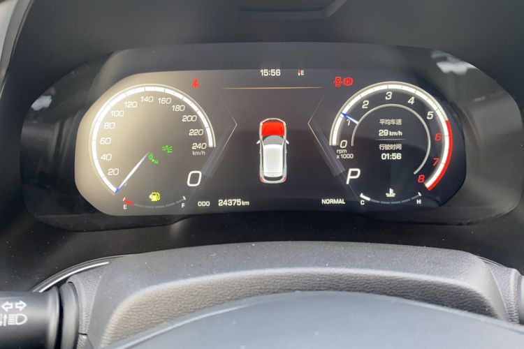 Used Wey VV5 2019 Upgraded Model 2.0T Two-Wheel Drive Flagship Version China V Standard Instrument Cluster