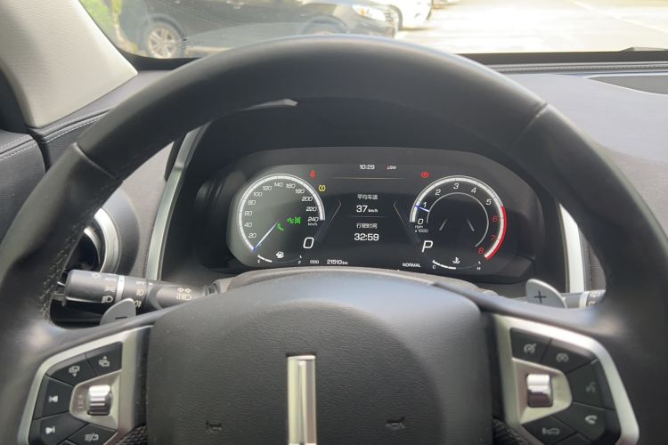Used Wey VV5 2019 Upgraded Model 2.0T Two-Wheel Drive Flagship Version China V Standard Instrument Cluster