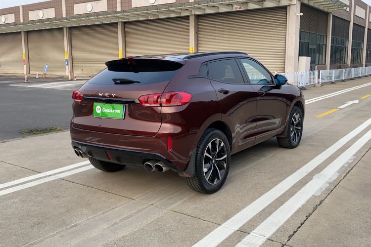 Used Wey VV5 2019 Upgraded Model 2.0T Two-Wheel Drive Flagship Version China V Standard Rear Right 45 Deg