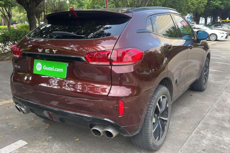 Used Wey VV5 2019 Upgraded Model 2.0T Two-Wheel Drive Flagship Version China V Standard Rear Right 45 Deg