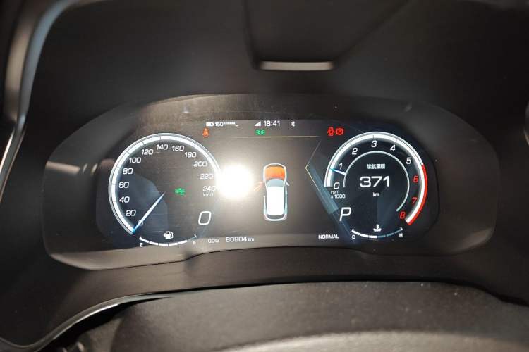 Used Wey VV5 2019 Upgraded Model 2.0T Two-Wheel Drive Flagship Version China V Standard Instrument Cluster