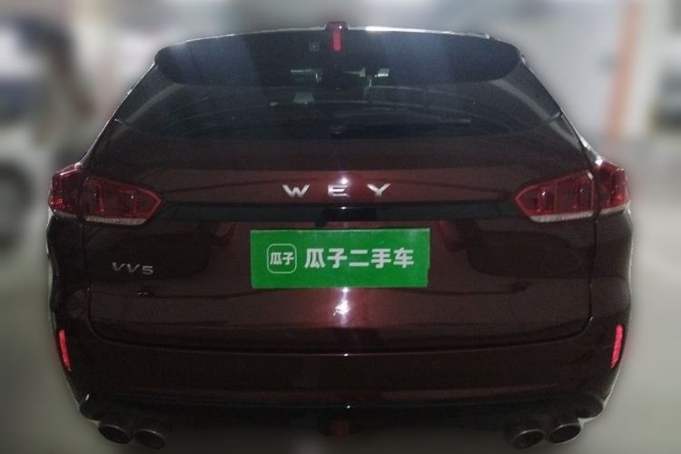 Used Wey VV5 2019 Upgraded Model 2.0T Two-Wheel Drive Flagship Version China V Standard Rear