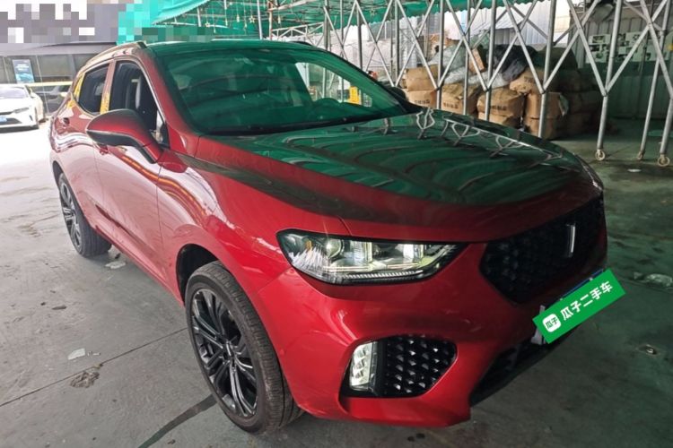Used Wey VV5 2019 Upgraded Model 2.0T Two-Wheel Drive Flagship Version China VI Standard Front Right 45 Deg