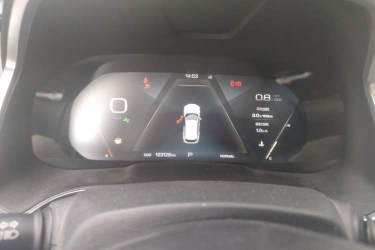 Used Wey VV5 2019 Upgraded Model 2.0T Two-Wheel Drive Flagship Version China V Standard Instrument Cluster