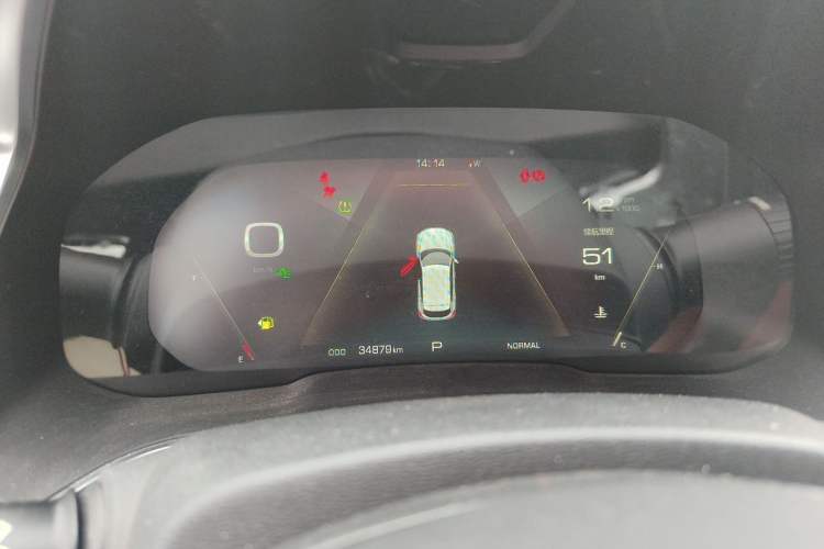 Used Wey VV5 2019 1.5T Two-Wheel Drive Smart Pioneer Instrument Cluster