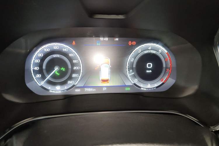 Used Wey VV5 2019 Upgraded Model 2.0T Two-Wheel Drive Flagship Version China V Standard Instrument Cluster