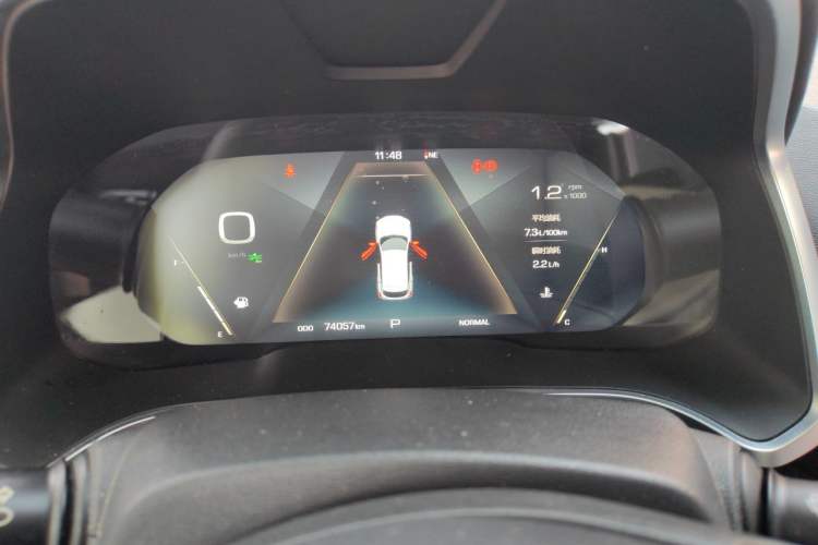Used Wey VV5 2019 1.5T Two-Wheel Drive Smart Pioneer Instrument Cluster