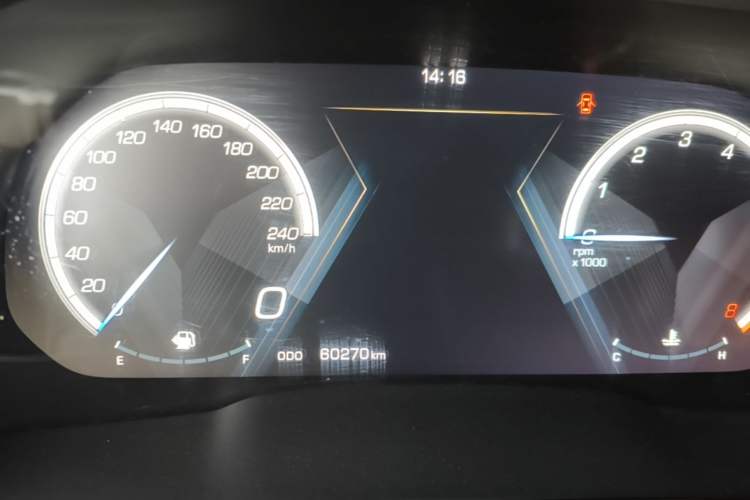 Used Wey VV5 2019 1.5T Two-Wheel Drive Smart Pioneer Instrument Cluster