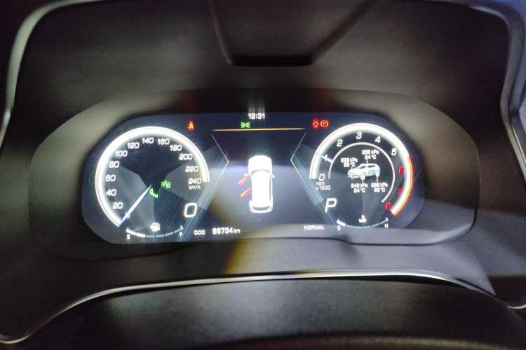 Used Wey VV5 2019 Upgraded Model 2.0T Two-Wheel Drive Ultra-Luxury Version China VI Standard Instrument Cluster