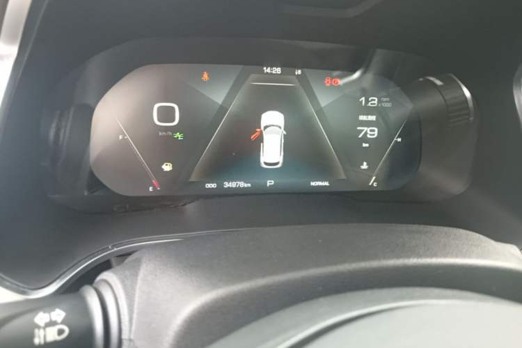 Used Wey VV5 2019 1.5T Two-Wheel Drive Smart Pioneer Instrument Cluster