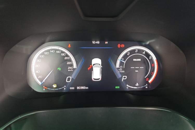 Used Wey VV5 2019 Upgraded Model 2.0T Two-Wheel Drive Flagship Version China VI Standard Instrument Cluster