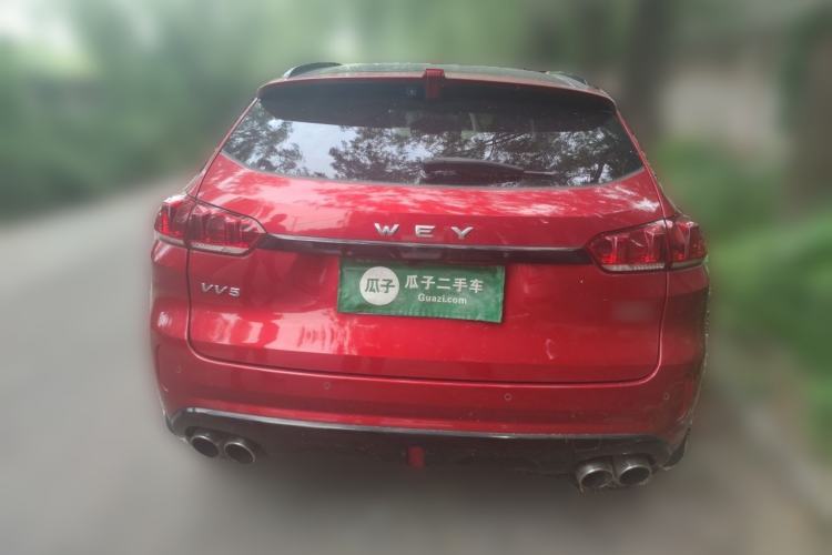 Used Wey VV5 2019 Upgraded Model 2.0T Two-Wheel Drive Flagship Version China V Standard Rear