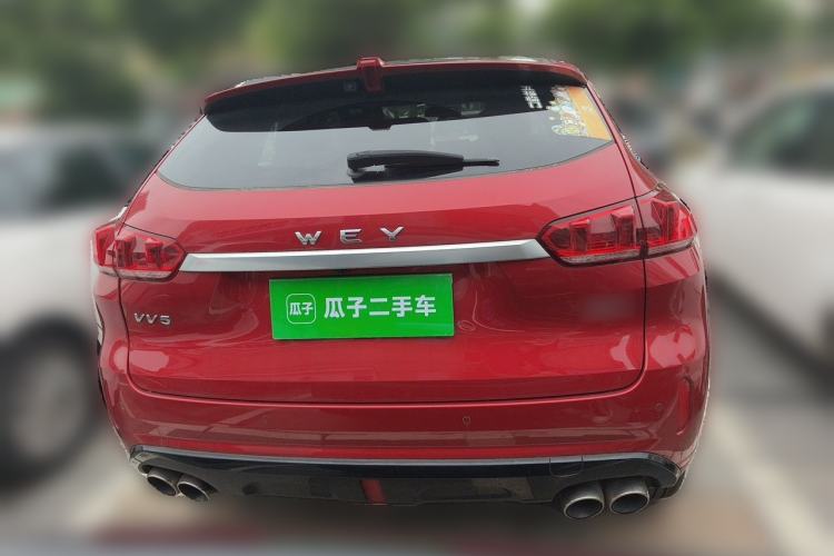 Used Wey VV5 2019 1.5T Two-Wheel Drive Smart Pioneer Rear