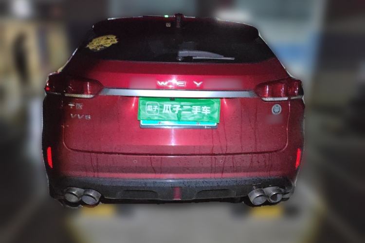 Used Wey VV5 2019 Upgraded Model 2.0T Two-Wheel Drive Ultra-Luxury Version China VI Standard Rear