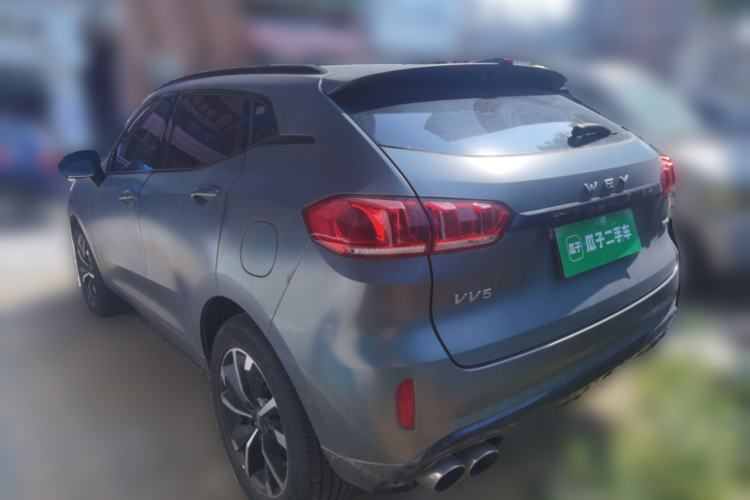 Used Wey VV5 2019 Upgraded Model 2.0T Four-Wheel Drive Flagship Version China V Standard Rear Left 45 Deg