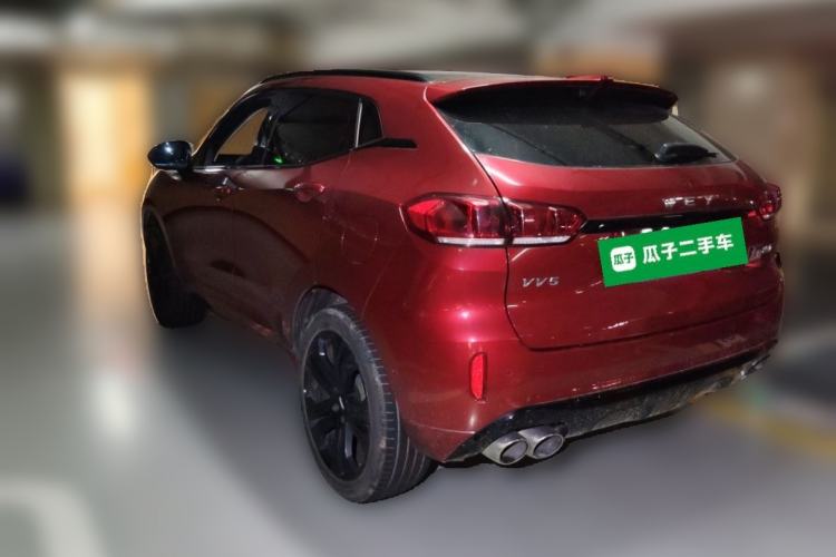 Used Wey VV5 2019 Upgraded Model 2.0T Two-Wheel Drive Flagship Version China VI Standard Rear Left 45 Deg