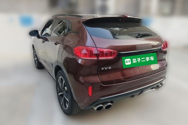 Used Wey VV5 2019 Upgraded Model 2.0T Two-Wheel Drive Ultra-Luxury Version China V Standard Rear Left 45 Deg