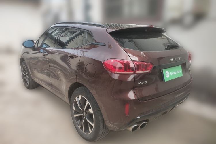 Used Wey VV5 2019 Upgraded Model 2.0T Two-Wheel Drive Flagship Version China V Standard Rear Left 45 Deg
