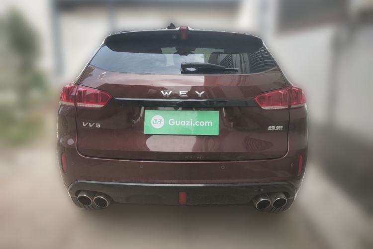 Used Wey VV5 2019 Upgraded Model 2.0T Two-Wheel Drive Flagship Version China V Standard Rear