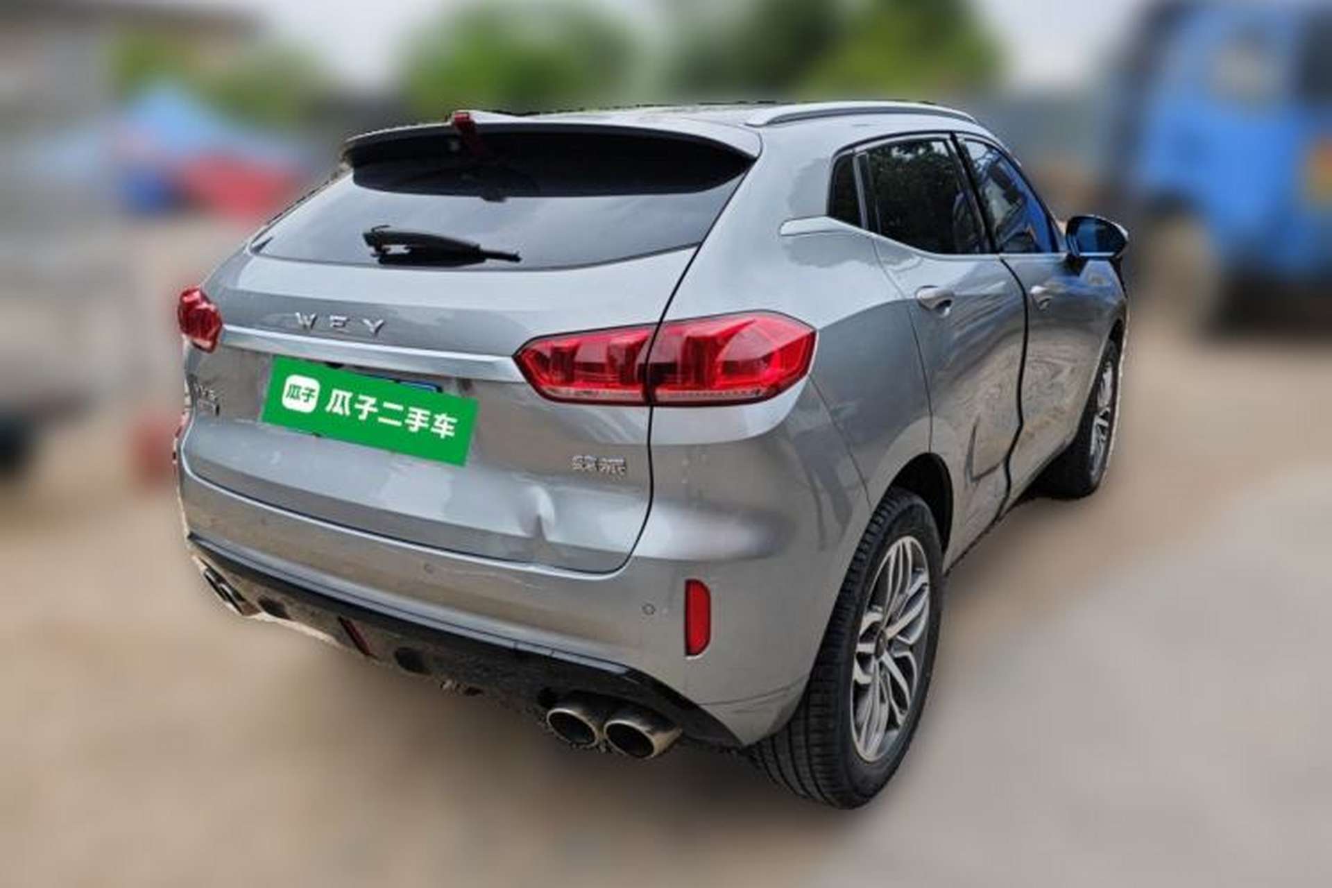 Used Wey VV5 2019 Upgraded Model 2.0T Two-Wheel Drive Ultra-Luxury Version China V Standard Rear Right 45 Deg