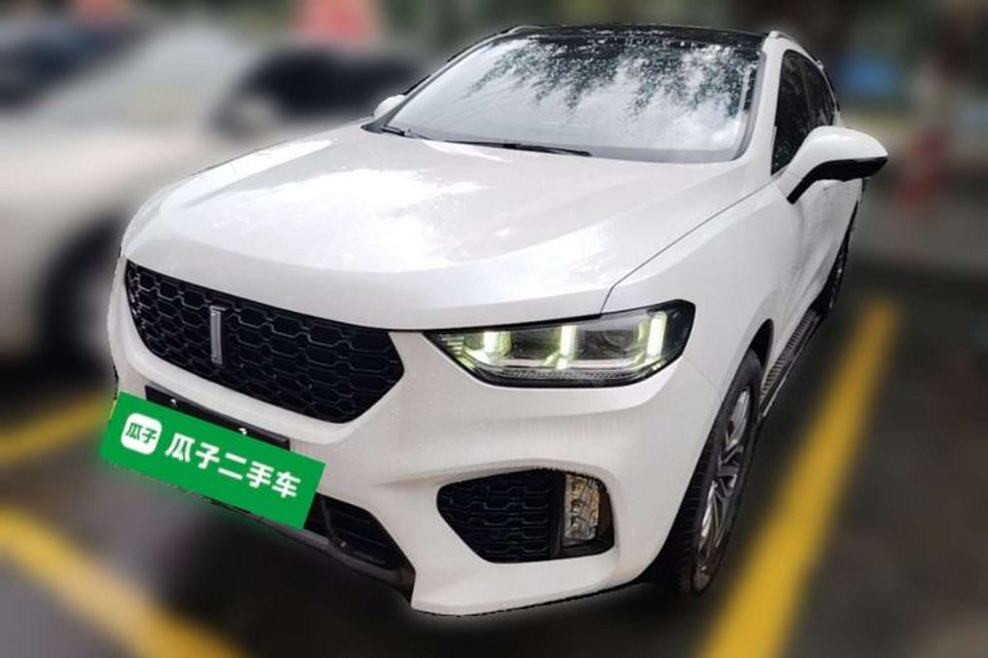 Used Wey VV5 2019 Upgraded Model 2.0T Two-Wheel Drive Ultra-Luxury Version China V Standard Front Left 45 Deg