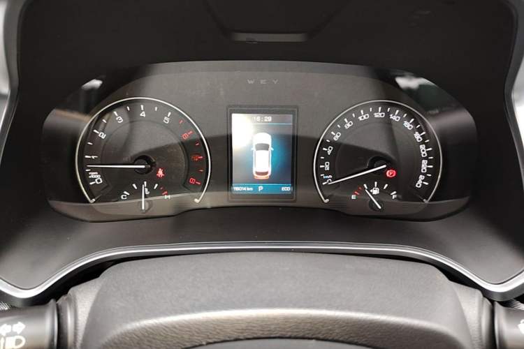 Used Wey VV5 2019 Upgraded Model 2.0T Two-Wheel Drive Ultra-Luxury Version China V Standard Instrument Cluster