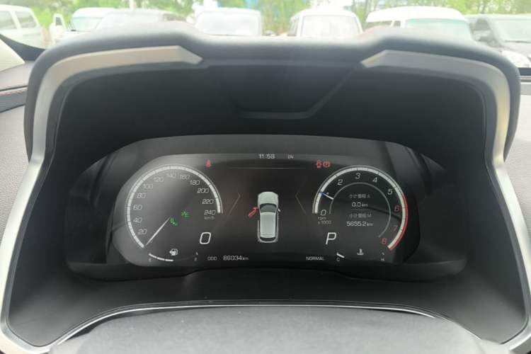 Used Wey VV5 2019 Upgraded Model 2.0T Two-Wheel Drive Ultra-Luxury Version China VI Standard Instrument Cluster