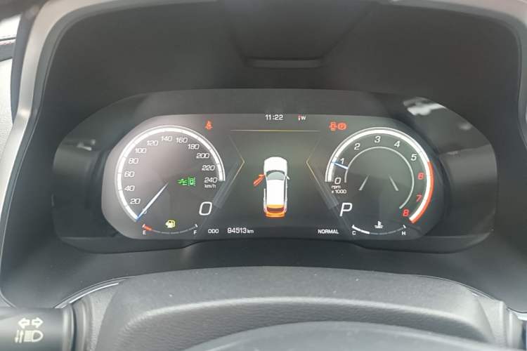 Used Wey VV5 2019 Upgraded Model 2.0T Two-Wheel Drive Flagship Version China V Standard Instrument Cluster