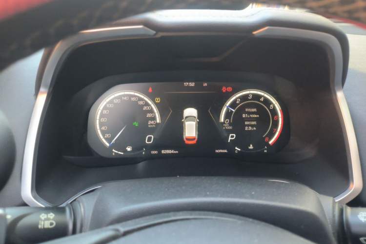 Used Wey VV5 2019 1.5T Two-Wheel Drive Smart Pioneer Instrument Cluster