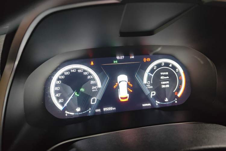 Used Wey VV5 2019 Upgraded Model 2.0T Two-Wheel Drive Flagship Version China V Standard Instrument Cluster