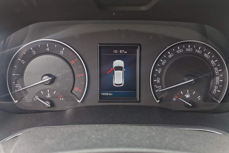 Used Wey VV5 2019 1.5T Two-Wheel Drive Color Pioneer Instrument Cluster