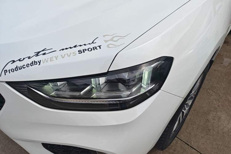 Used Wey VV5 2019 Upgraded Model 2.0T Two-Wheel Drive Ultra-Luxury Version China V Standard Left Front Headlight