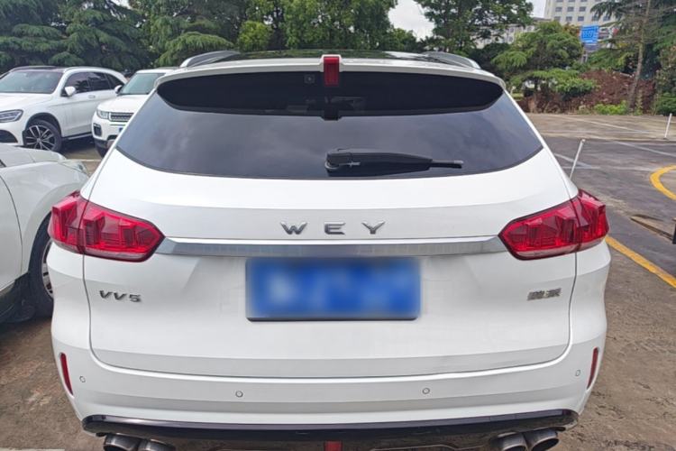 Used Wey VV5 2019 Upgraded Model 2.0T Two-Wheel Drive Ultra-Luxury Version China V Standard Rear