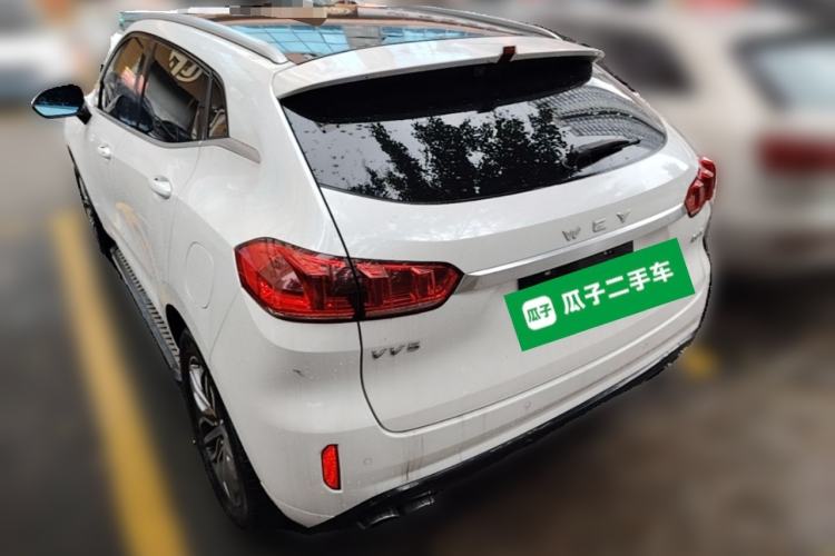 Used Wey VV5 2019 Upgraded Model 2.0T Two-Wheel Drive Ultra-Luxury Version China V Standard Rear Left 45 Deg