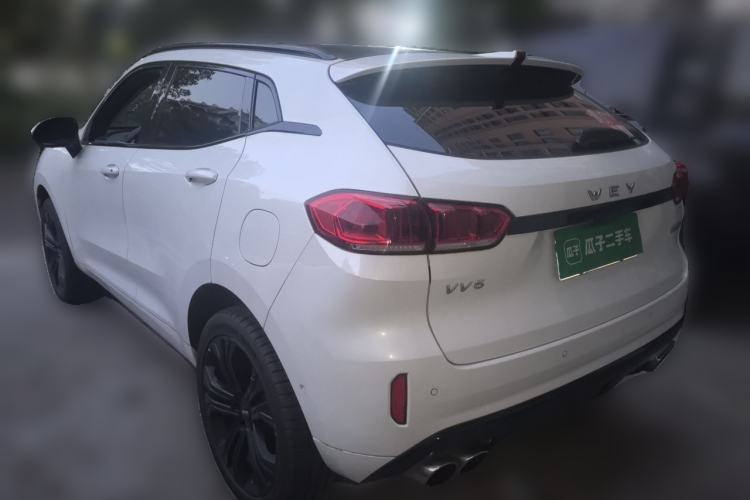 Used Wey VV5 2019 Upgraded Model 2.0T Two-Wheel Drive Flagship Version China V Standard Rear Left 45 Deg