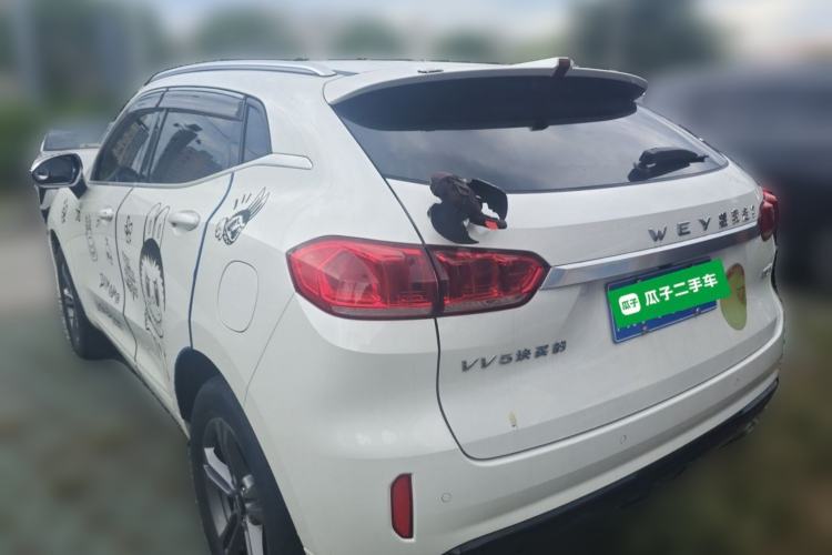 Used Wey VV5 2019 2.0T Two-Wheel-Drive Ultimate Edition Rear Left 45 Deg