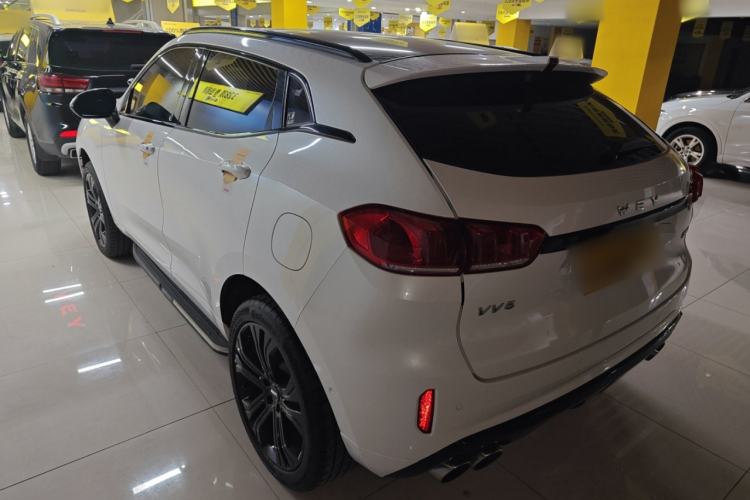 Used Wey VV5 2019 Upgraded Model 2.0T Two-Wheel Drive Flagship Version China V Standard Rear Left 45 Deg