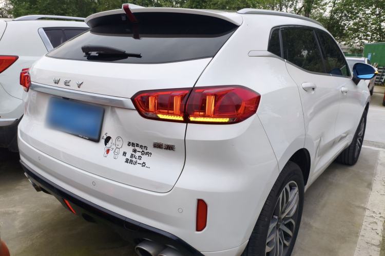 Used Wey VV5 2019 Upgraded Model 2.0T Two-Wheel Drive Ultra-Luxury Version China VI Standard Rear Right 45 Deg
