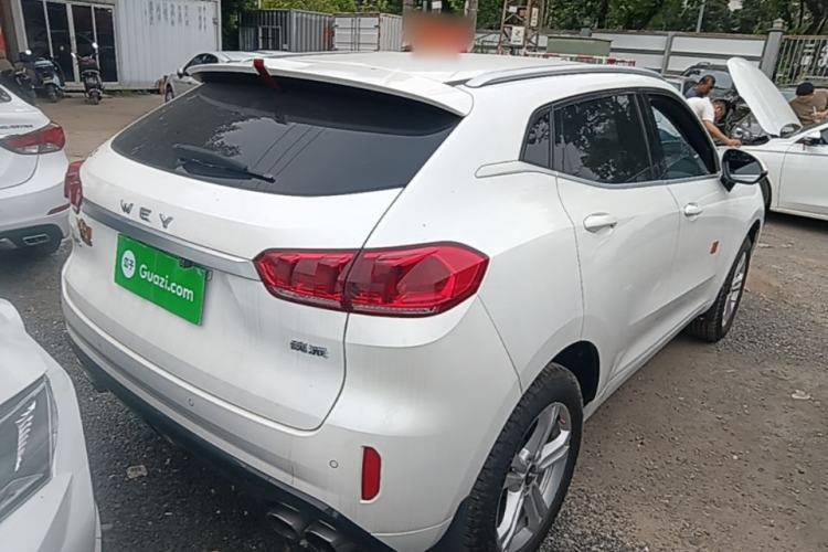 Used Wey VV5 2019 1.5T Two-Wheel Drive Color Pioneer Rear Right 45 Deg