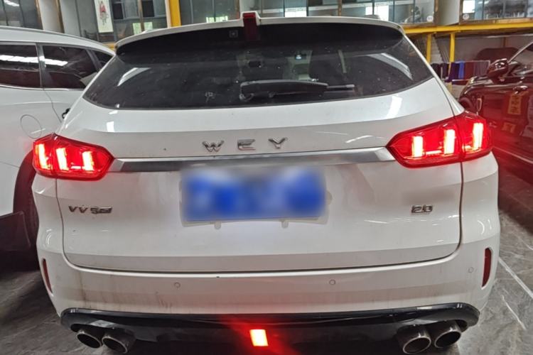 Used Wey VV5 2019 Upgraded Model 2.0T Two-Wheel Drive Ultra-Luxury Version China V Standard Rear