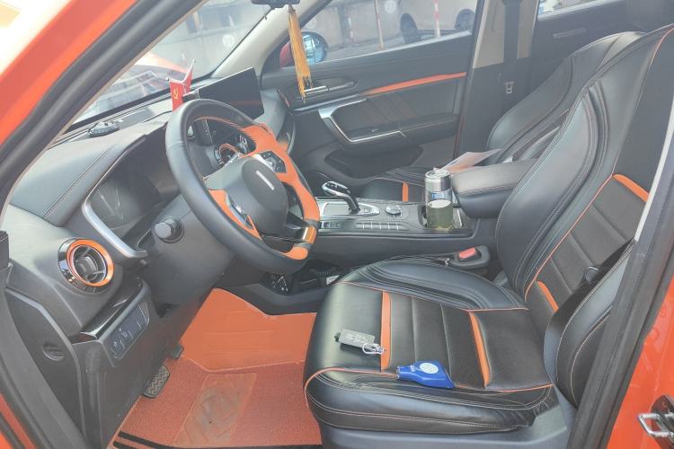 Used Wey VV5 2019 1.5T Two-Wheel-Drive Orange Edition Limited Model Left Front Seat