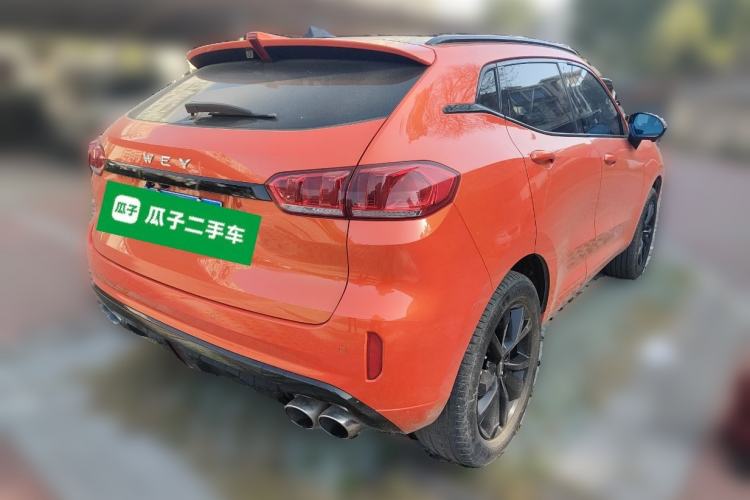 Used Wey VV5 2019 1.5T Two-Wheel-Drive Orange Edition Limited Model Rear Right 45 Deg