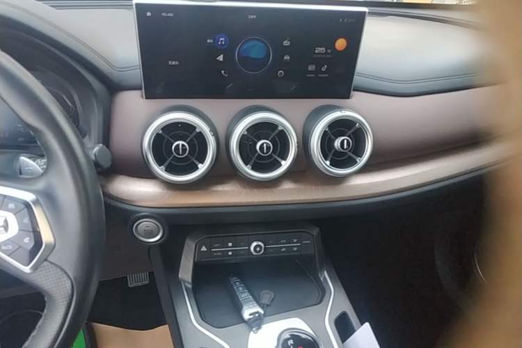 Used Wey VV5 2020 1.5T Two-Wheel Drive Smart Pioneer Audio And AC Panel