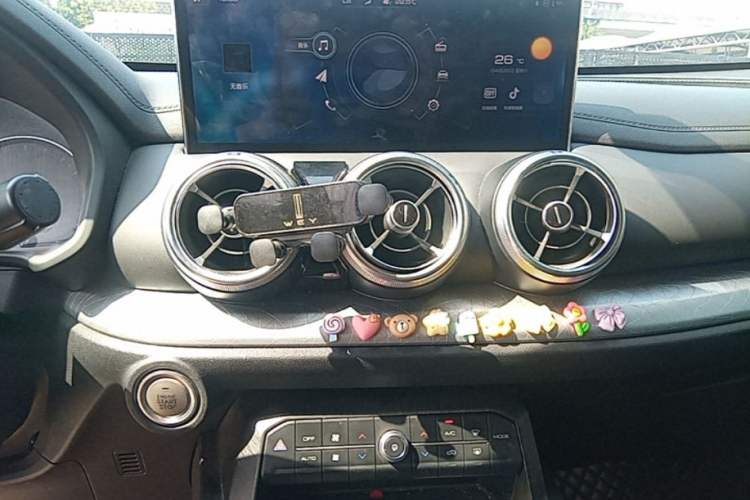 Used Wey VV5 2020 1.5T Two-Wheel Drive Color Pioneer Audio And AC Panel