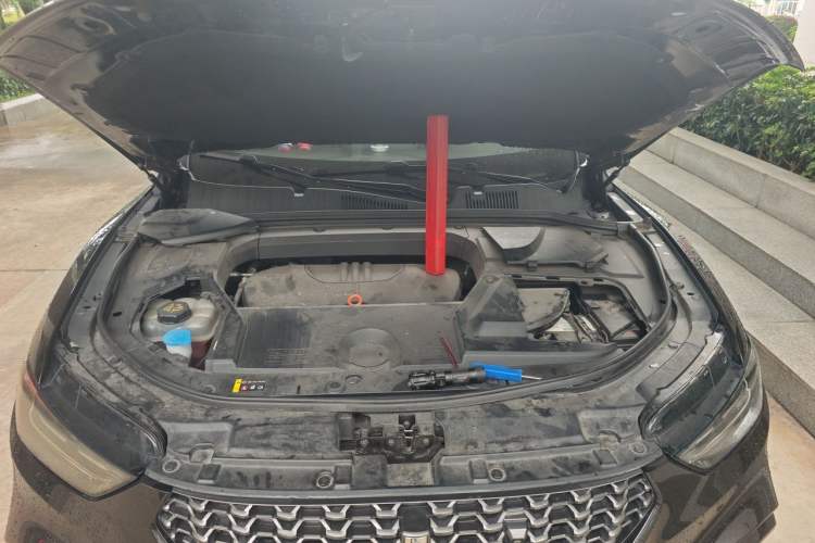 Used Wey VV5 2020 1.5T Two-Wheel Drive Color Pioneer Engine Bay