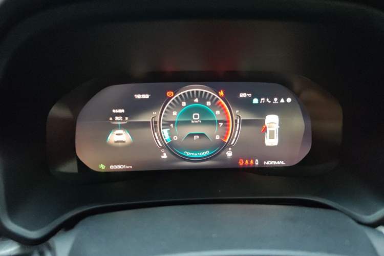 Used Wey VV5 2020 1.5T Two-Wheel Drive Smart Pioneer Instrument Cluster